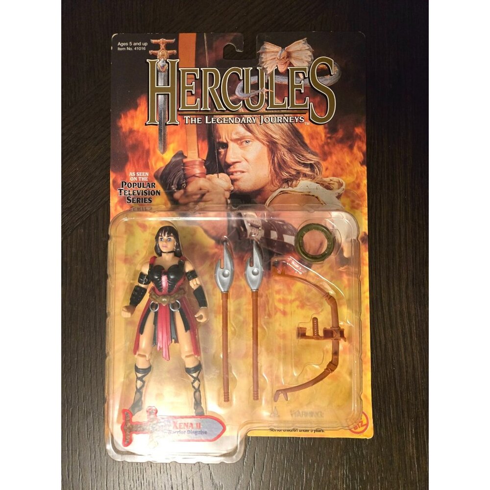 Hercules Xena‎ 2 The Warrior Princess Legendary Journey Action Figure Toy Biz